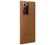 Samsung Etui Leather do Samsung Note 20 Ultra Brązowe - 1378172 - zdjęcie 3